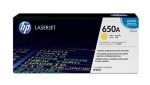 hp 650a yellow original laserjet toner cartridgehp clj cp5525 yellow crtg (ce272a)