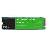 wdc wd green disque dur interne sn350 250gb pcie m.2 nvme ssd . (wds250g2g0c)