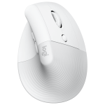 logitech lift vertical ergonomic mouse off white/pale grey 2.4ghz/bt 12m . (910 006475)