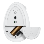 logitech lift vertical ergonomic mouse off white/pale grey 2.4ghz/bt 12m . (910 006475)