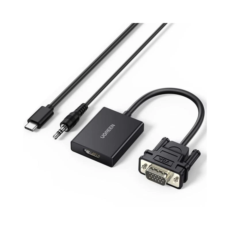 image-50945 ugreen adaptateur vga male to hdmi female (50945)