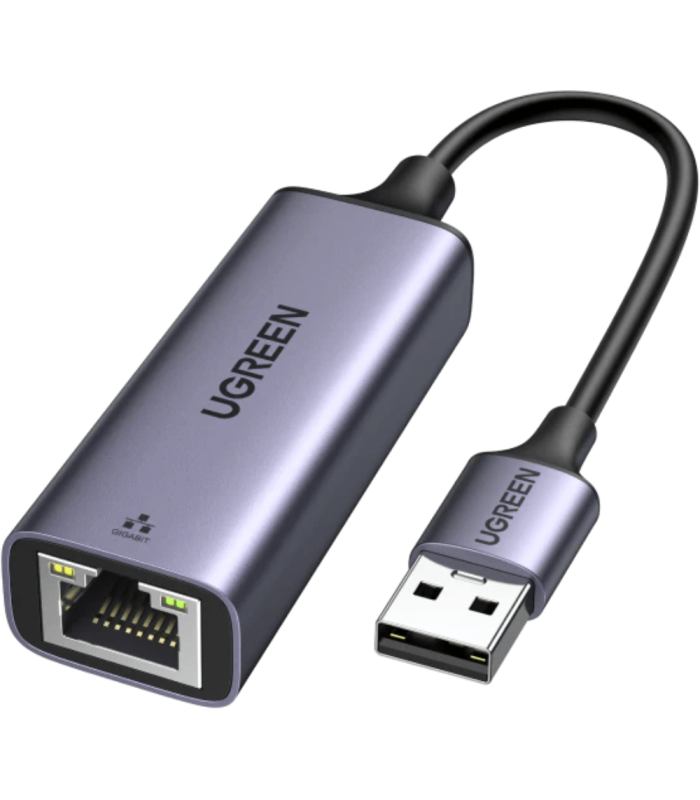 adaptateur ugreen aliminium usb 3.0 vers rj45 ethernet gigabit (50922) adaptateur ugreen aliminium usb 3.0 vers rj45 ethernet gigabit (50922)