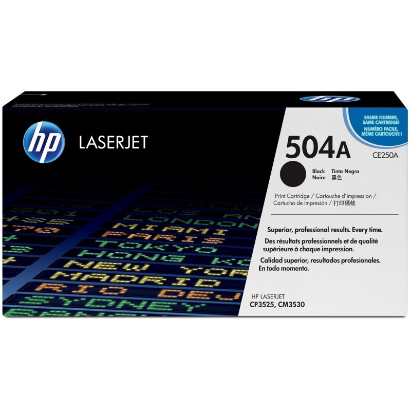 hp 504a noir toner laser original ce250a hp 504a noir toner laser original ce250a